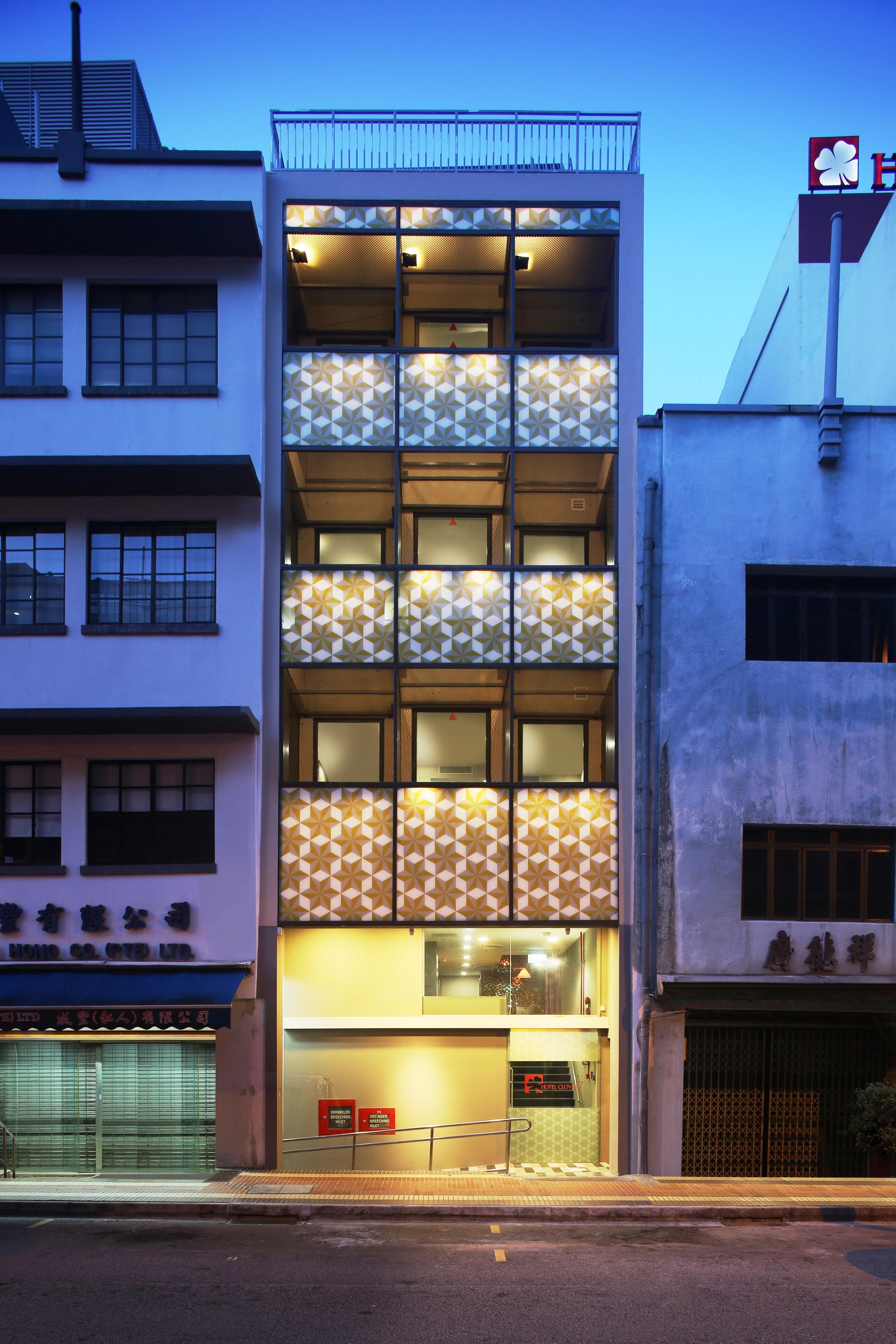 Hotel Clover 7 Singapura Exterior foto